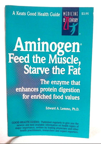 Aminogen keats good health - aminogen,