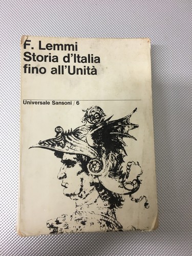Libro storia italia - d'italia, fino
